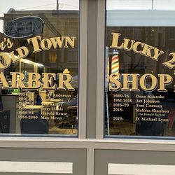 Dean's Barber Shop - 1934 - The oldest running shop in town, been in the same place for 90 years