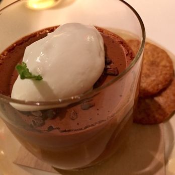 abcV - Chocolate Mousse with Mint Chocolate Crumble - Vegetarian Near Me - New York, New York
