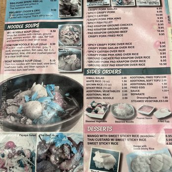 Original Thai - Menu - Thai Near Me - Artesia, California