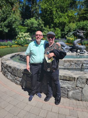 The Butchart Gardens by null