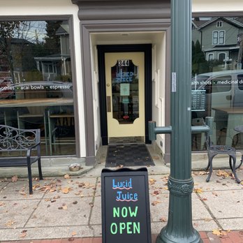 Lucid Juice - Sewickley - a sign on the sidewalk - Juice Bars & Smoothies Near Me - Sewickley, Pennsylvania Lucid Juice - Sewickley - a sign on the sidewalk - Juice Bars & Smoothies Near Me - Sewickley, Pennsylvania
