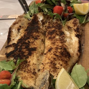 Le Sorelle Restaurant - Bronzino fish. - Italian Near Me - Delray Beach, Florida Le Sorelle Restaurant - Bronzino fish. - Italian Near Me - Delray Beach, Florida