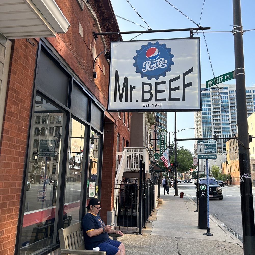 Mr. Beef - Outside of Mr. Beef on Orleans st. - Fast Food Near Me - Chicago, Illinois Mr. Beef - Outside of Mr. Beef on Orleans st. - Fast Food Near Me - Chicago, Illinois