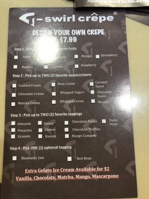Menu photo 4 T-swirl Crepe Astoria, NY