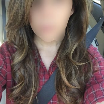 Drybar - Pasadena - I blurred out my face because I looked really upset. I asked for voluminous waves, I got uneven curls -- see review. - Hair Stylists Near Me - Pasadena, California Drybar - Pasadena - I blurred out my face because I looked really upset. I asked for voluminous waves, I got uneven curls -- see review. - Hair Stylists Near Me - Pasadena, California