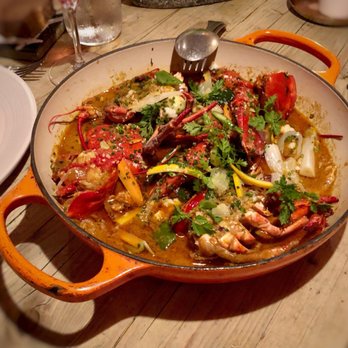 TriCiclo - I must say that this was the surprise of the evening. Lobster in a red curry sauce that is unequaled. - Tapas Bars Near Me - Madrid, M TriCiclo - I must say that this was the surprise of the evening. Lobster in a red curry sauce that is unequaled. - Tapas Bars Near Me - Madrid, M