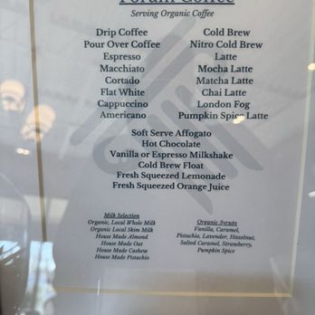 Forum Coffee - Coffee menu - Coffee & Tea Near Me - East Hanover, New Jersey