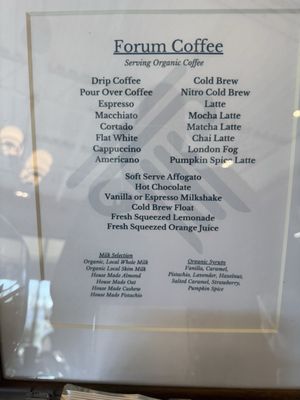 Menu photo 2 Forum Coffee East Hanover, NJ