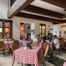 Triana - Back dining room w a small stage for music