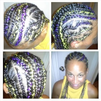 Sascha Boujetto Hair Studio - Avid Lakers Fan and Sascha always makes me feel pretty and different and i get a lot of compliments cuz the look is different - Hair Stylists Near Me - Irvine, California