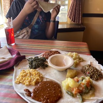 The Blue Nile - Vegetarian platter was ok - Ethiopian Near Me - Ann Arbor, Michigan The Blue Nile - Vegetarian platter was ok - Ethiopian Near Me - Ann Arbor, Michigan