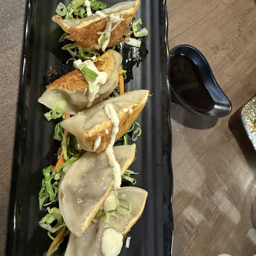 X7 Eatery - Truffle Aioli Wagyu Gyoza - Asian Fusion Near Me - Deerfield Beach, Florida X7 Eatery - Truffle Aioli Wagyu Gyoza - Asian Fusion Near Me - Deerfield Beach, Florida