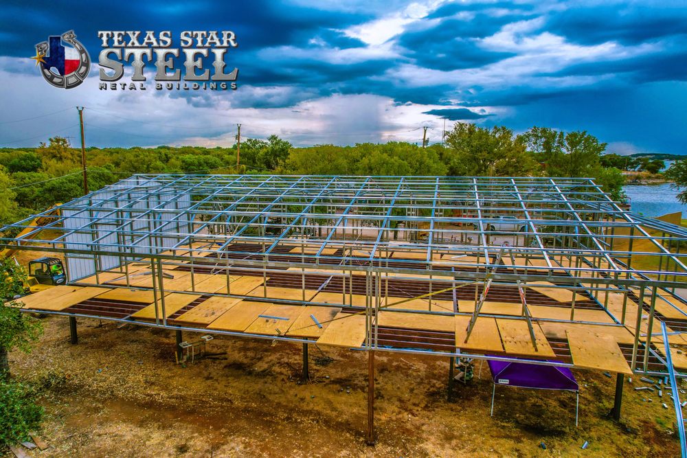 Slide of Texas Star Steel Metal Buildings