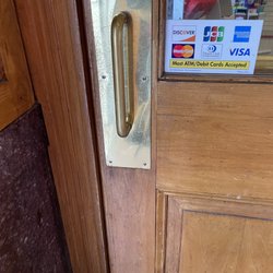 US Post Office - Please respect this because building and use the door handle.