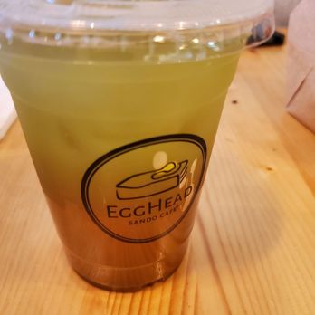 Egghead Sando Cafe - Pineapple cucumber green tea - Breakfast & Brunch Near Me - San Jose, California