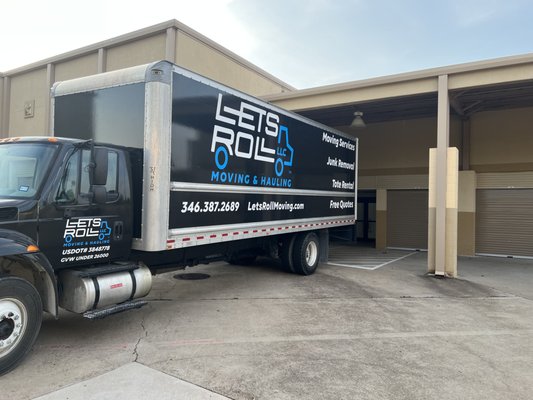 Office Moving - We are a family owned and operated moving and hauling company based in Katy, Texas. Our professional movers are ready to service the greater Houston area with no job too big or small. We understand moving can be an extremely stressful situation, so our staff if here to help you throughout the entire journey. Our family has lived in Katy the past 11 years, raising two boys and we are proud to call this our home. It’s our vision to provide the highest quality of professionalism and customer service to our clients.
Whether you’re moving out of a residence or office building, at Let’s Roll Moving and Hauling we understand that no moving situation is the same. Therefore, we provide a free at home or office estimate for all our potential clients. Our estimates are straight forward with no hidden fees or charges. Depending on your situation, we charge a flat hourly rate based on inventory and travel distances. Our team lead, movers, drivers, and staff will provide the upmost care in transporting your belongings from start to finish.
Are you dreading dealing endless boxes and searching the house for the lost tape? Let us provide you with our tote solution. We offer our own inventory of packing totes and dollies for rent. These totes are stackable and extremely durable for efficient packing and moving.
Need to get rid of “junk”? We’ll take it! Our hauling services will remove items from your home or business, so you don’t have to. Whether you’re decluttering, Spring cleaning, or just want to get of unwanted stuff, Let’s Roll Moving and Hauling has a solution. We will find the next destination for your unwanted stuff efficiently, cost effective, and eco-friendly.
We hope our family is a part of your next moving journey. No matter where your next destination is, we are here to provide a personal, stress free, and professional experience.
Let’s Roll! Office Moving - We are a family owned and operated moving and hauling company based in Katy, Texas. Our professional movers are ready to service the greater Houston area with no job too big or small. We understand moving can be an extremely stressful situation, so our staff if here to help you throughout the entire journey. Our family has lived in Katy the past 11 years, raising two boys and we are proud to call this our home. It’s our vision to provide the highest quality of professionalism and customer service to our clients.
Whether you’re moving out of a residence or office building, at Let’s Roll Moving and Hauling we understand that no moving situation is the same. Therefore, we provide a free at home or office estimate for all our potential clients. Our estimates are straight forward with no hidden fees or charges. Depending on your situation, we charge a flat hourly rate based on inventory and travel distances. Our team lead, movers, drivers, and staff will provide the upmost care in transporting your belongings from start to finish.
Are you dreading dealing endless boxes and searching the house for the lost tape? Let us provide you with our tote solution. We offer our own inventory of packing totes and dollies for rent. These totes are stackable and extremely durable for efficient packing and moving.
Need to get rid of “junk”? We’ll take it! Our hauling services will remove items from your home or business, so you don’t have to. Whether you’re decluttering, Spring cleaning, or just want to get of unwanted stuff, Let’s Roll Moving and Hauling has a solution. We will find the next destination for your unwanted stuff efficiently, cost effective, and eco-friendly.
We hope our family is a part of your next moving journey. No matter where your next destination is, we are here to provide a personal, stress free, and professional experience.
Let’s Roll!