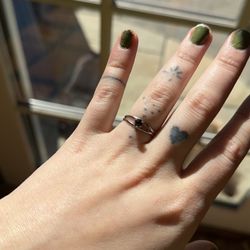 Gemstone Gallery - Amethyst simple silver ring :)