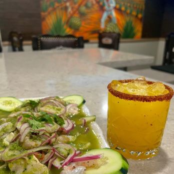 Allende Restaurante - Mariscada & Mango Margarita - Mexican Near Me - Indio, California