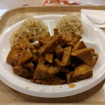 China Way Restaurant - Picture is decieving. Not much food on the plate. General tsos tofo with brown rice. Barely any sauce - Chinese Near Me - Chandler, Arizona China Way Restaurant - Picture is decieving. Not much food on the plate. General tsos tofo with brown rice. Barely any sauce - Chinese Near Me - Chandler, Arizona
