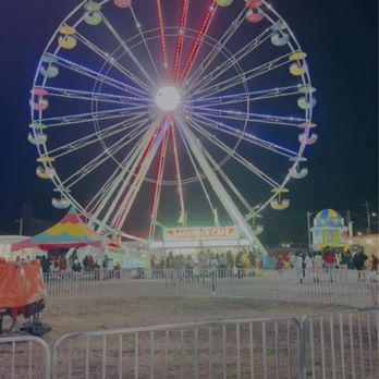Georgia Carolina State Fair - a ferris wheel at night - Street Vendors Near Me - Augusta, Georgia Georgia Carolina State Fair - a ferris wheel at night - Street Vendors Near Me - Augusta, Georgia