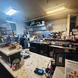 Sesame Korean Grill - The busy kitchen and takeout order area