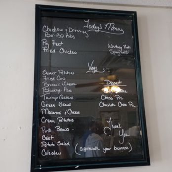 Kleer-Vu Lunchroom - the menu - Southern Near Me - Murfreesboro, Tennessee