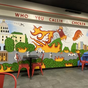 Sam's Grill House - Wall decor inside of the business - Chicken Shop Near Me - Citrus Heights, California