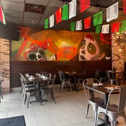 Kahlovera Mexican Bar & Grill - Mural inside the restaurant.