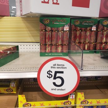 Target - These are the $14 holiday poppers on the everything is $5 section. - Department Stores Near Me - Long Beach, California