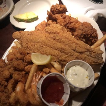 Pappadeaux Seafood Kitchen - Sampler Platter! - Cajun/Creole Near Me - Birmingham, Alabama Pappadeaux Seafood Kitchen - Sampler Platter! - Cajun/Creole Near Me - Birmingham, Alabama
