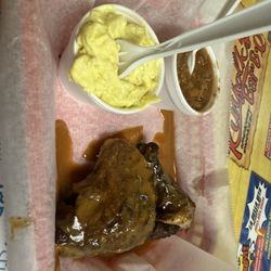 Kinfolks Bar-B-Q - Two piece BBQ Chicken Dinner
