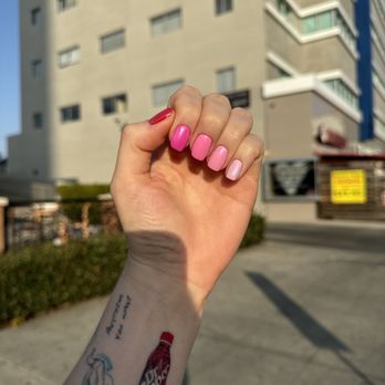 Matryoshka Nails by Lexi - Natural Nails with Gel + Rubber Base - Nail Salons Near Me - Los Angeles, California