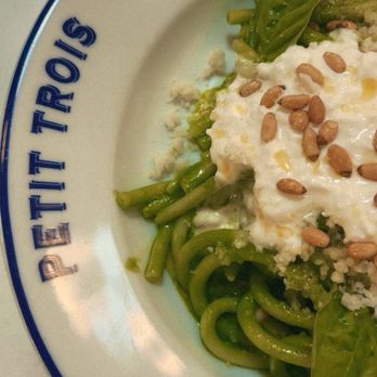 Petit Trois - Green pasta - French Near Me - Sherman Oaks, California