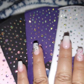Love Nails - After I filed down and softened the edges. - Nail Technicians Near Me - Chino, California