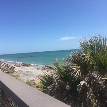Caspersen Beach Park - View of the beach from the boardwalk - Parks Near Me - Venice, Florida
