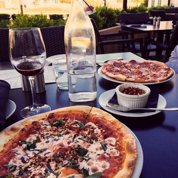 Piatti - Happy hour pizzas - $6. Happy hour wine $5. Can't beat it! - Pizza Near Me - San Antonio, Texas