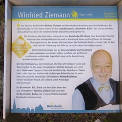 Buxtehuder BULLEvard - Plakete zu Ehren Herrn Ziemanns