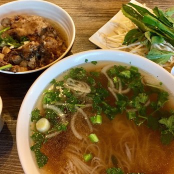 Pho 101 - Pho noodles "no meat" with side of oxtail - Vietnamese Near Me - Westminster, California Pho 101 - Pho noodles "no meat" with side of oxtail - Vietnamese Near Me - Westminster, California