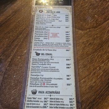 Kamilos 333 - Menu - Mexican Near Me - Guadalajara, JAL Kamilos 333 - Menu - Mexican Near Me - Guadalajara, JAL