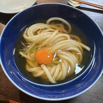 Udon Shin - Kake Udon with Namatamago - Noodles Near Me - Mesa, Arizona