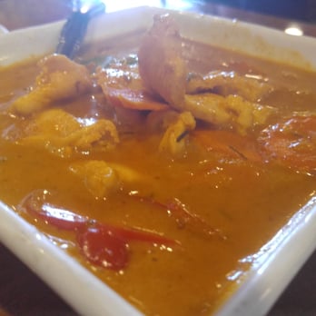 Takhrai Thai - Panang curry with scallops. Not so many scallops or veggies in there :( - Thai Near Me - Poway, California Takhrai Thai - Panang curry with scallops. Not so many scallops or veggies in there :( - Thai Near Me - Poway, California