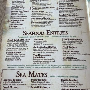 Drunken Jack's Restaurant & Lounge - Menu - Bars Near Me - Murrells Inlet, South Carolina