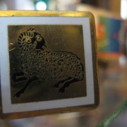 Antiques at the Green - Mantiques too, like these ram cuff links, old tools, and collectables.