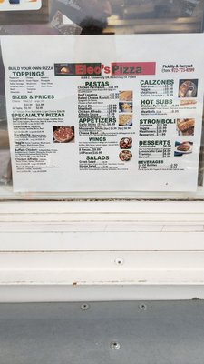 Menu photo 4 Eleo’s pizza McKinney, TX