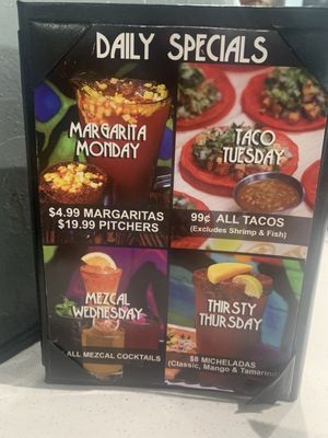Menu photo 4 Kalaveras Moreno Valley, CA