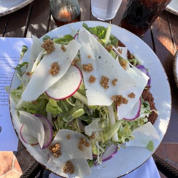 peasants FEAST - Schnitzel Salad - American Near Me - Solvang, California