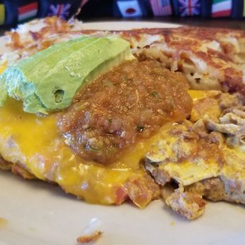 Bill's Cafe - Not sure what this was called but the salsa was a perfect addition. - Breakfast & Brunch Near Me - Fremont, California