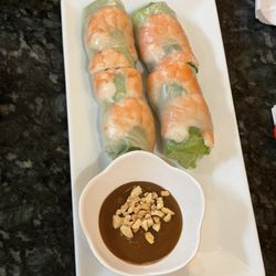 Pho Viet Flare - A2. Shrimp Summer Rolls (2) (Gỏi Cuốn Tôm)