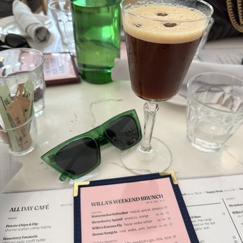 Willa's - Espresso martini - New American Near Me - Tampa, Florida