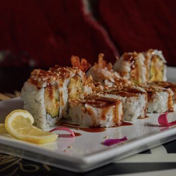 Sushi Song - a plate of sushi on a table - Sushi Bars Near Me - Miami Beach, Florida